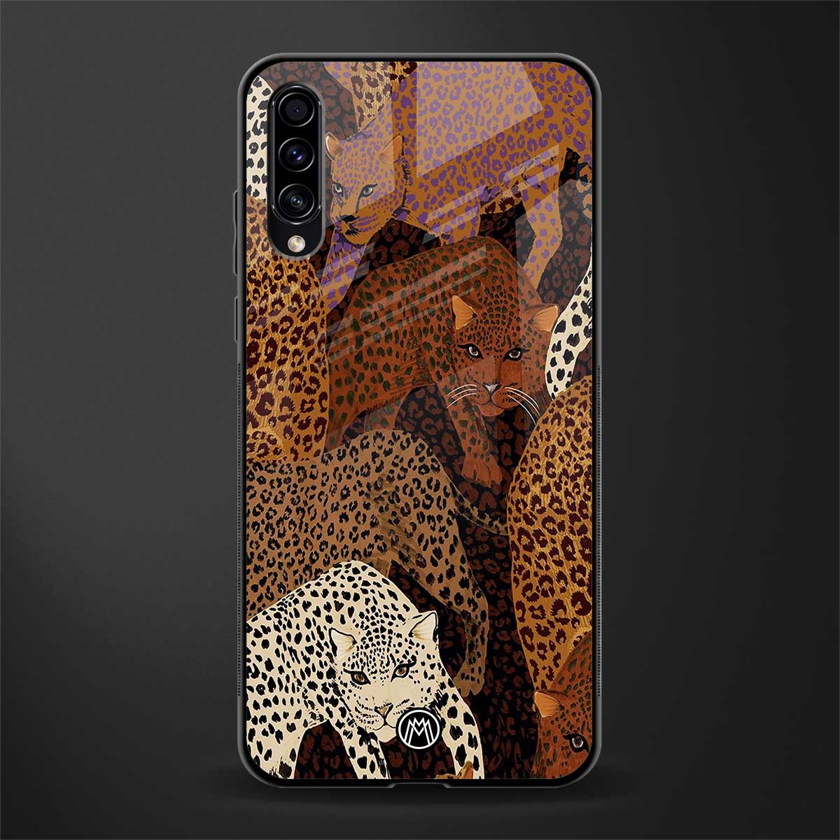 brown beasts glass case for samsung galaxy a50 image