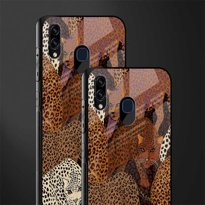 brown beasts glass case for samsung galaxy a30 image-2