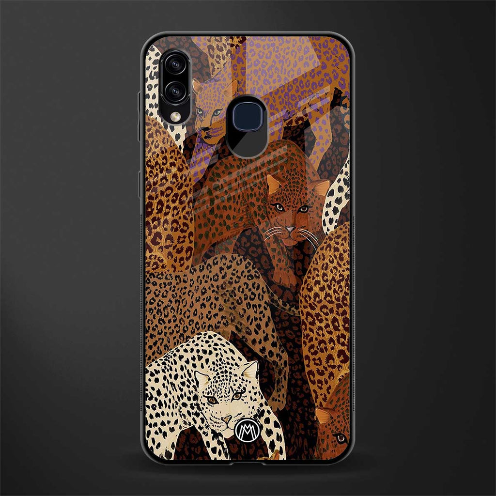 brown beasts glass case for samsung galaxy m10s image