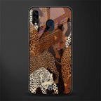brown beasts glass case for samsung galaxy m10s image