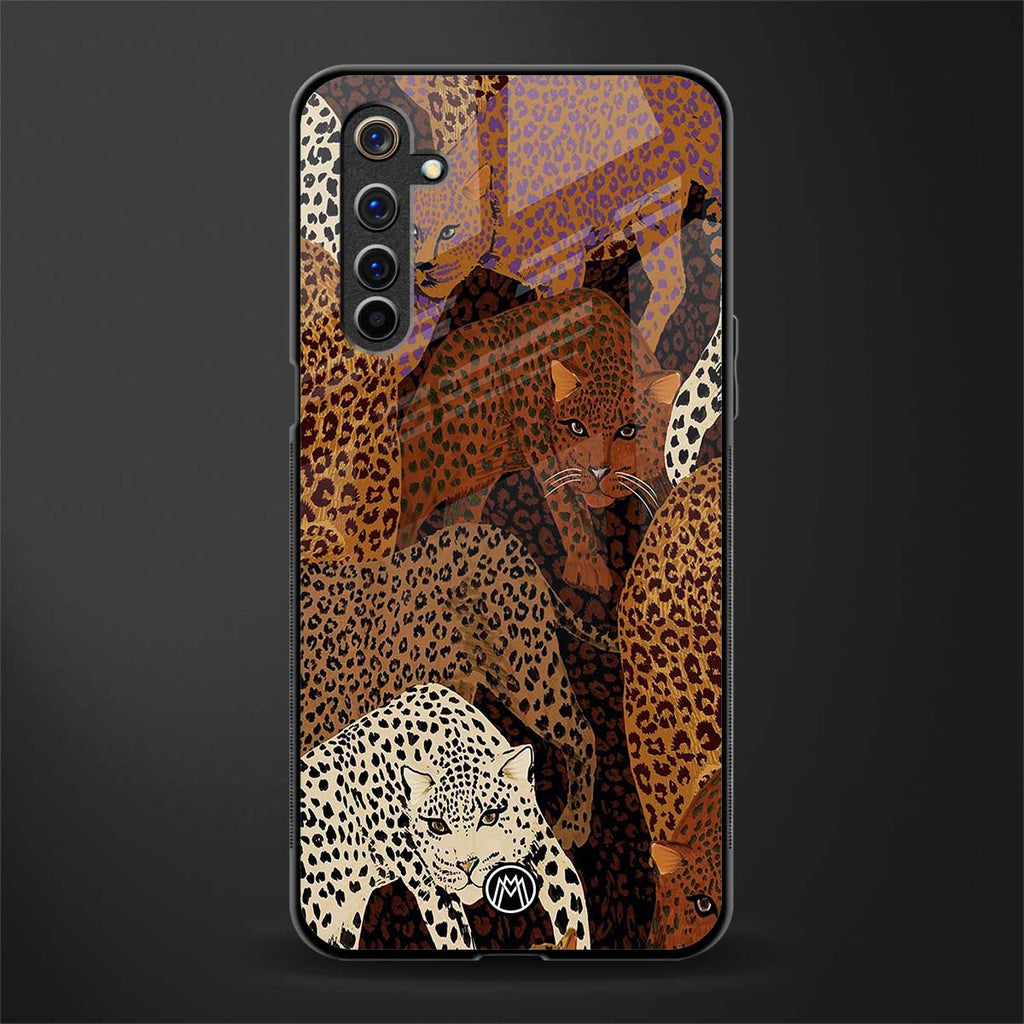 brown beasts glass case for realme 6 image