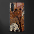 brown beasts glass case for realme 6 image