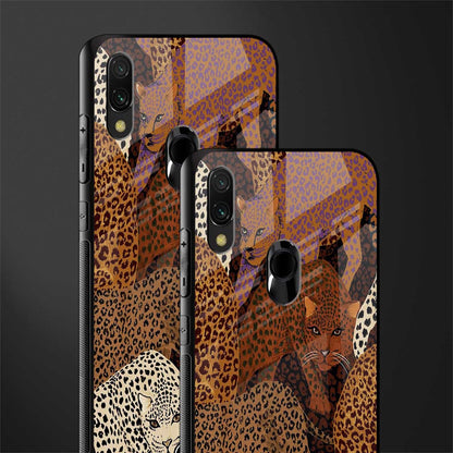 brown beasts glass case for redmi 7redmi y3 image-2