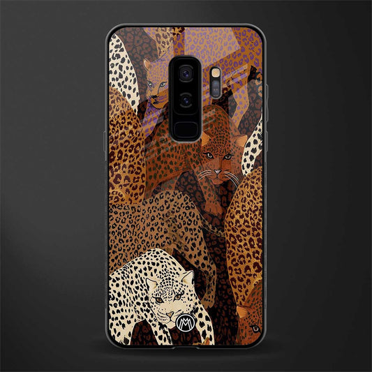 brown beasts glass case for samsung galaxy s9 plus image