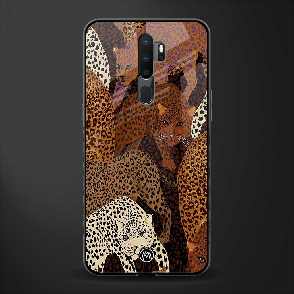 brown beasts glass case for oppo a9 2020 image