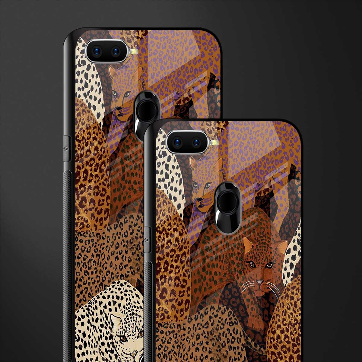brown beasts glass case for oppo a5s image-2