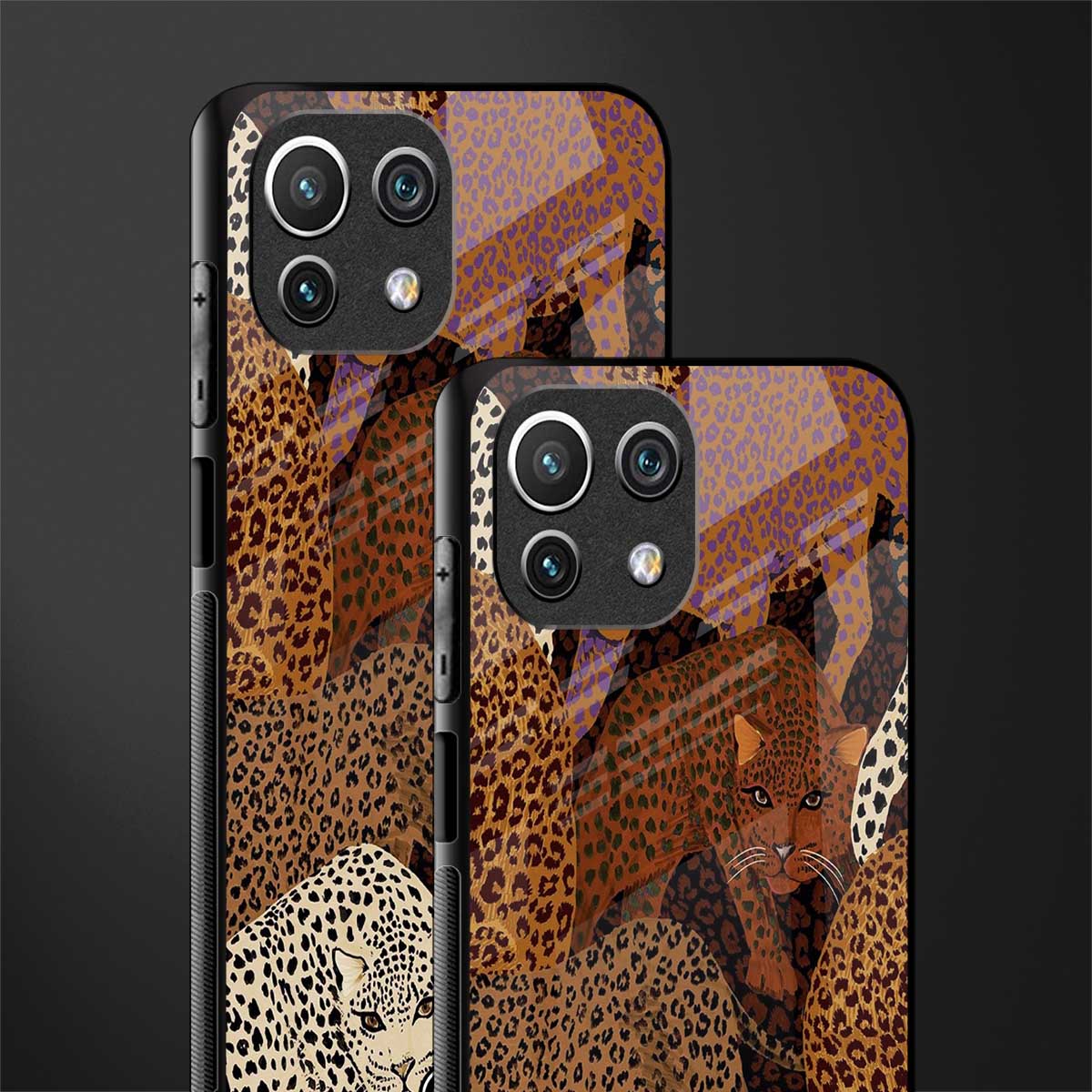 brown beasts glass case for mi 11 lite image-2