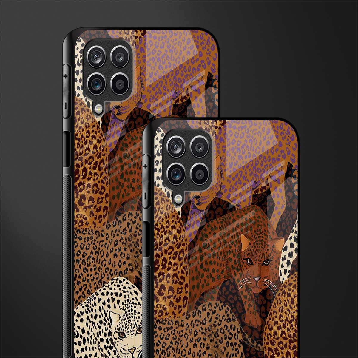 brown beasts back phone cover | glass case for samsung galaxy a22 4g