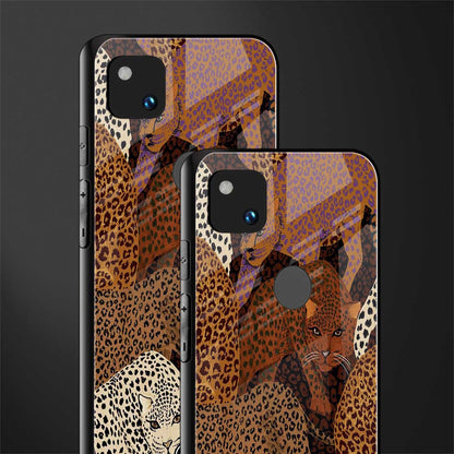 brown beasts back phone cover | glass case for google pixel 4a 4g