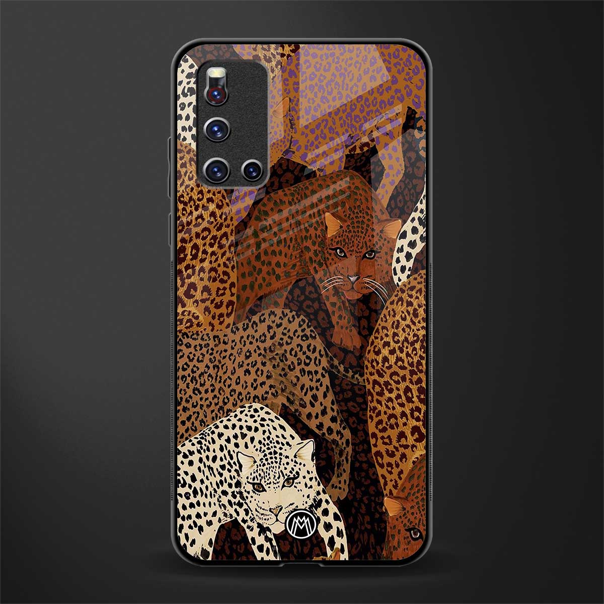 brown beasts glass case for vivo v19 image