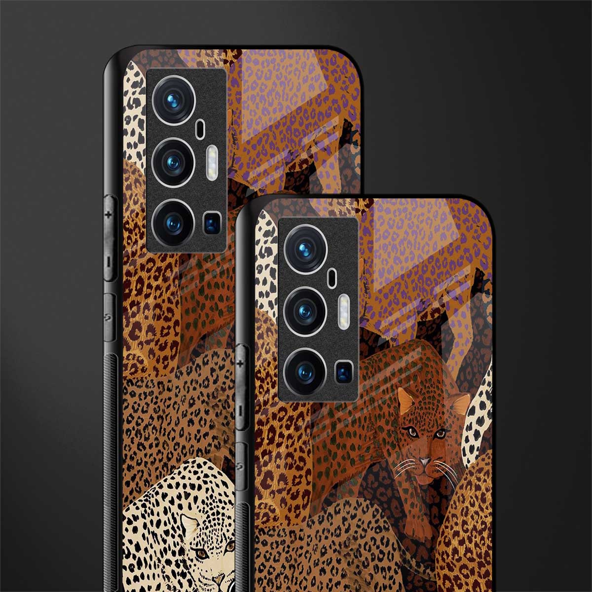 brown beasts glass case for vivo x70 pro plus image-2