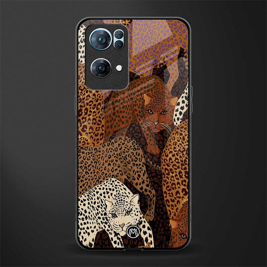 brown beasts glass case for oppo reno7 pro 5g image