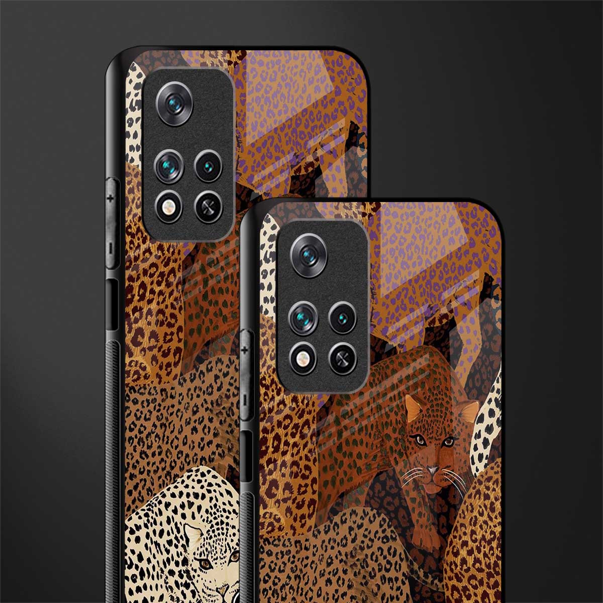 brown beasts glass case for poco m4 pro 5g image-2