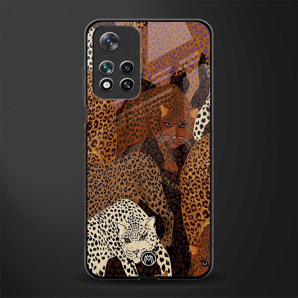 brown beasts glass case for xiaomi 11i 5g image
