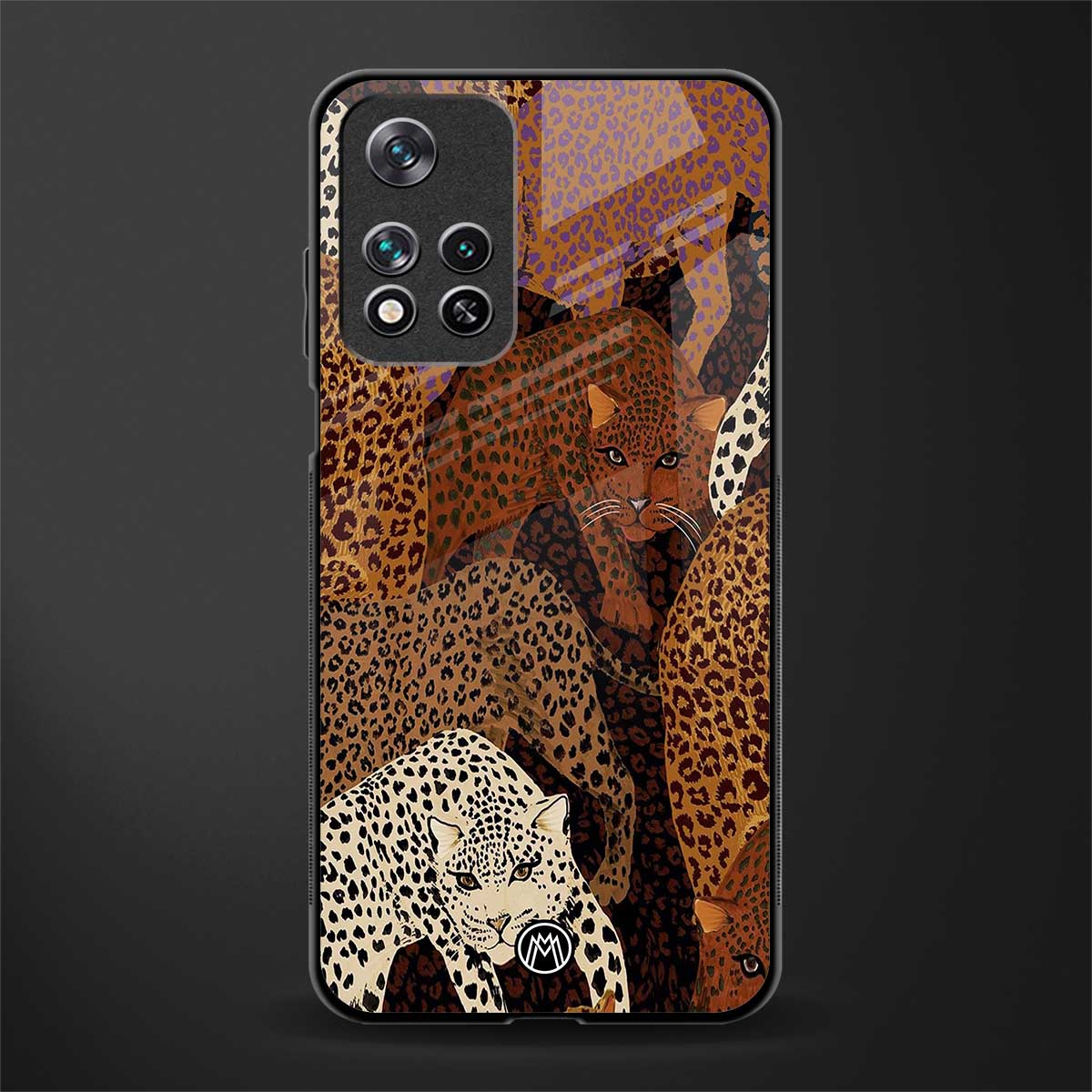 brown beasts glass case for xiaomi 11i 5g image