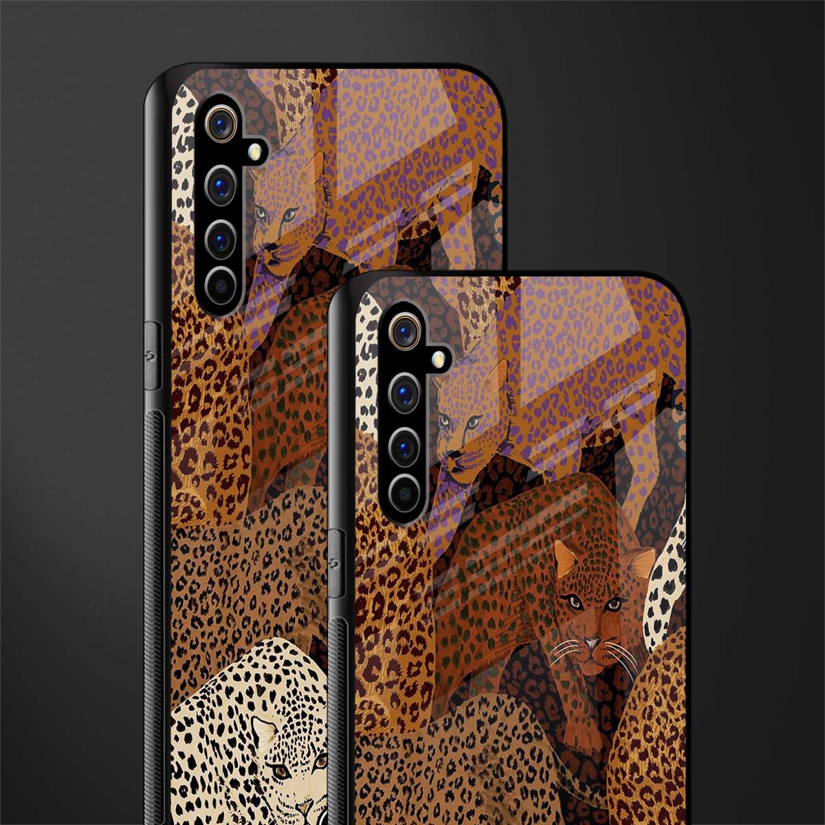 brown beasts glass case for realme x50 pro image-2