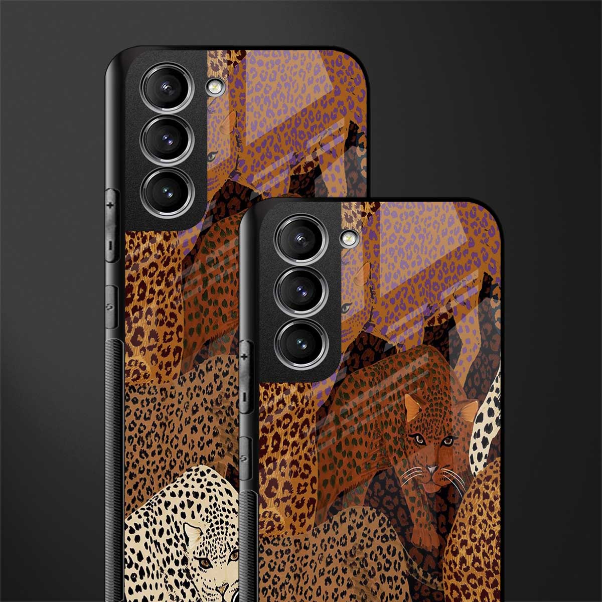 brown beasts glass case for samsung galaxy s22 5g image-2