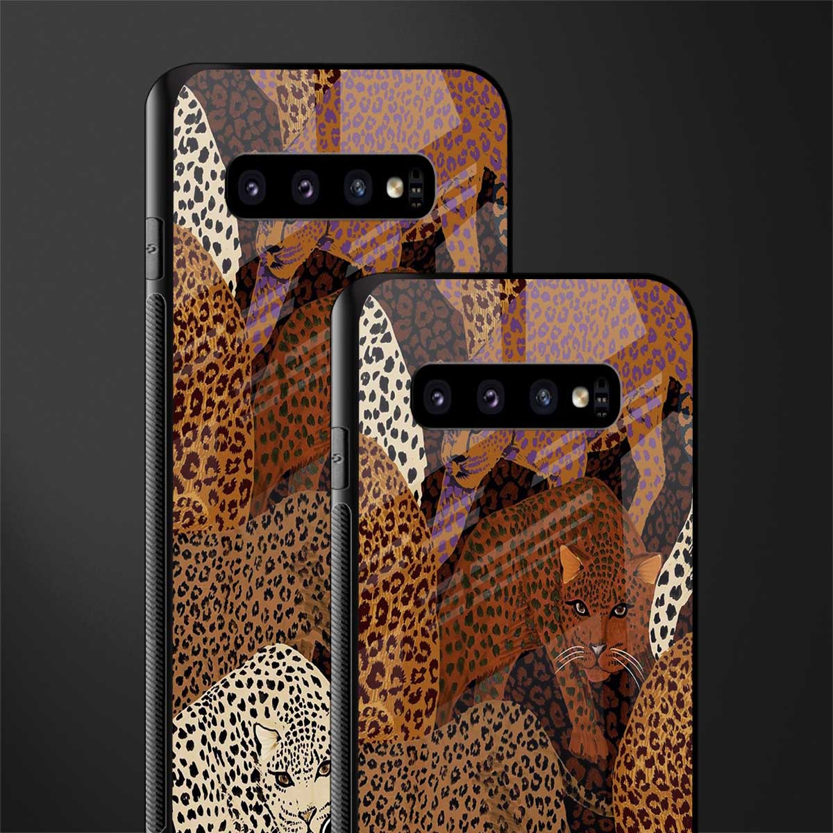 brown beasts glass case for samsung galaxy s10 plus image-2