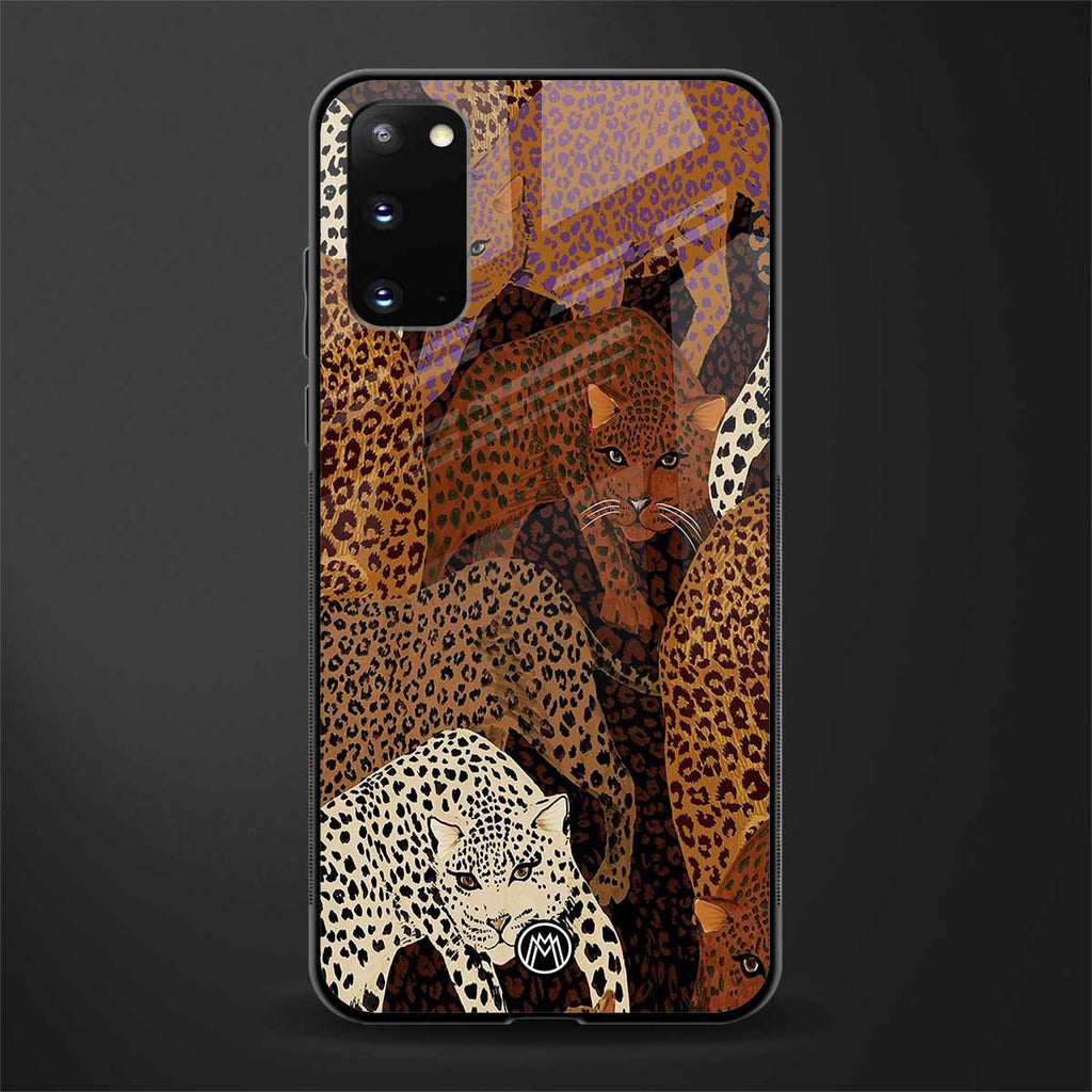brown beasts glass case for samsung galaxy s20 image