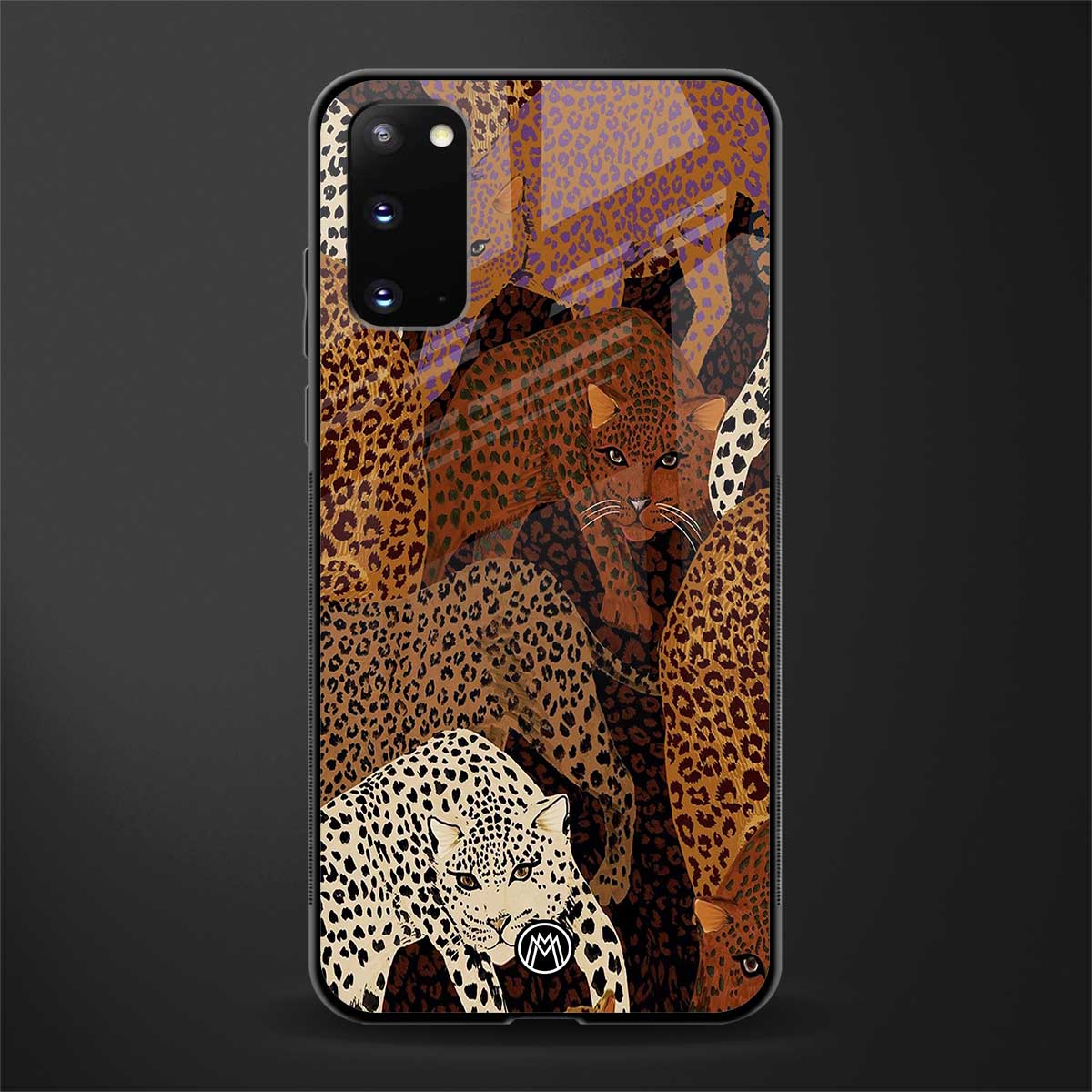 brown beasts glass case for samsung galaxy s20 image