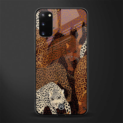 brown beasts glass case for samsung galaxy s20 image