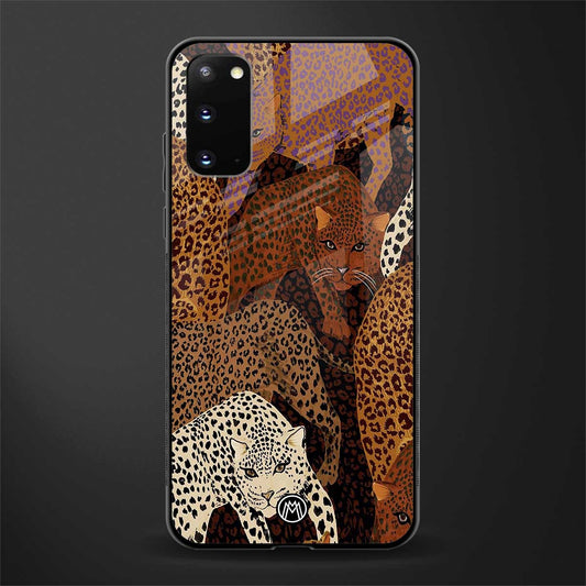 brown beasts glass case for samsung galaxy s20 image
