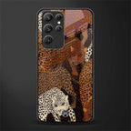 brown beasts glass case for samsung galaxy s22 ultra 5g image
