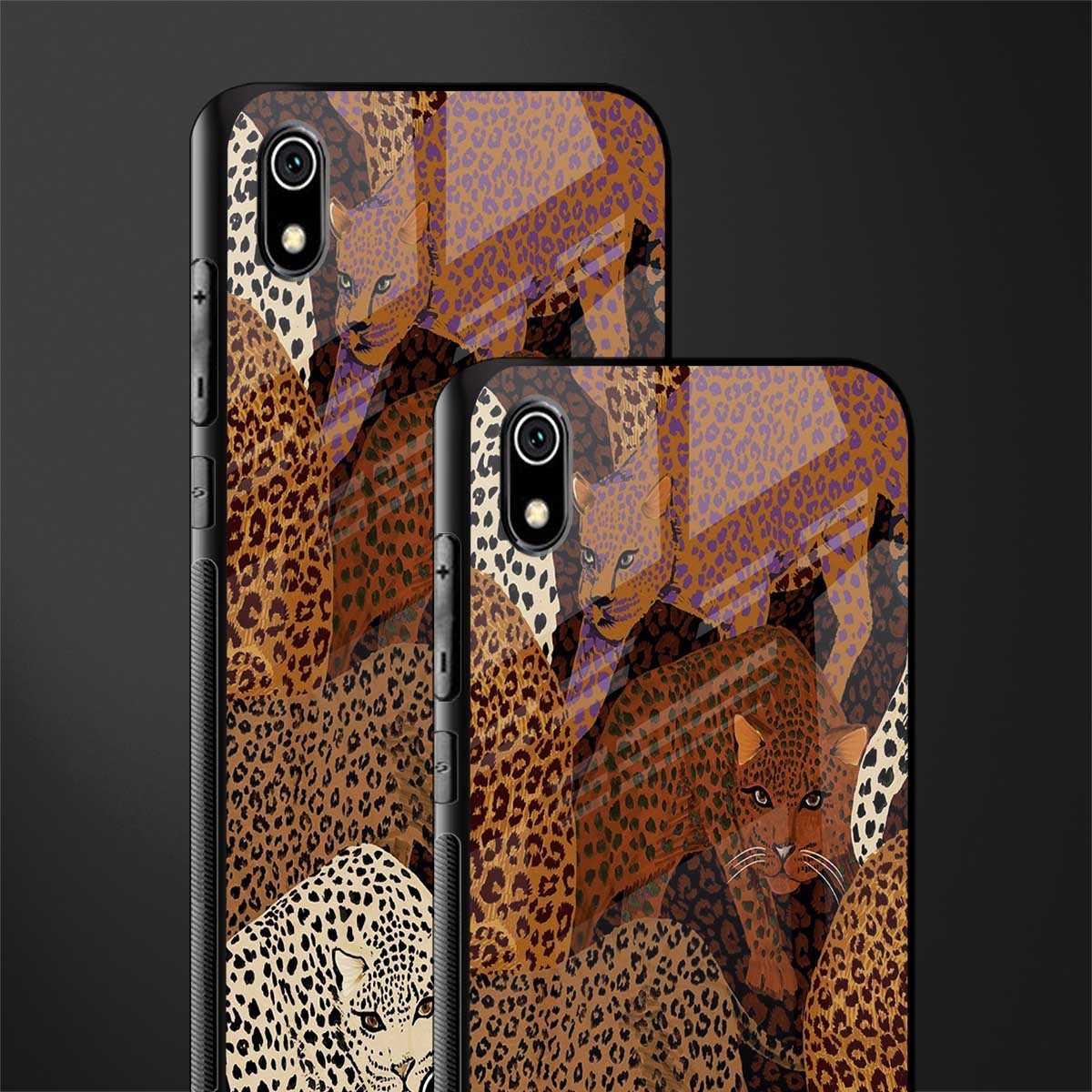 brown beasts glass case for redmi 7a image-2