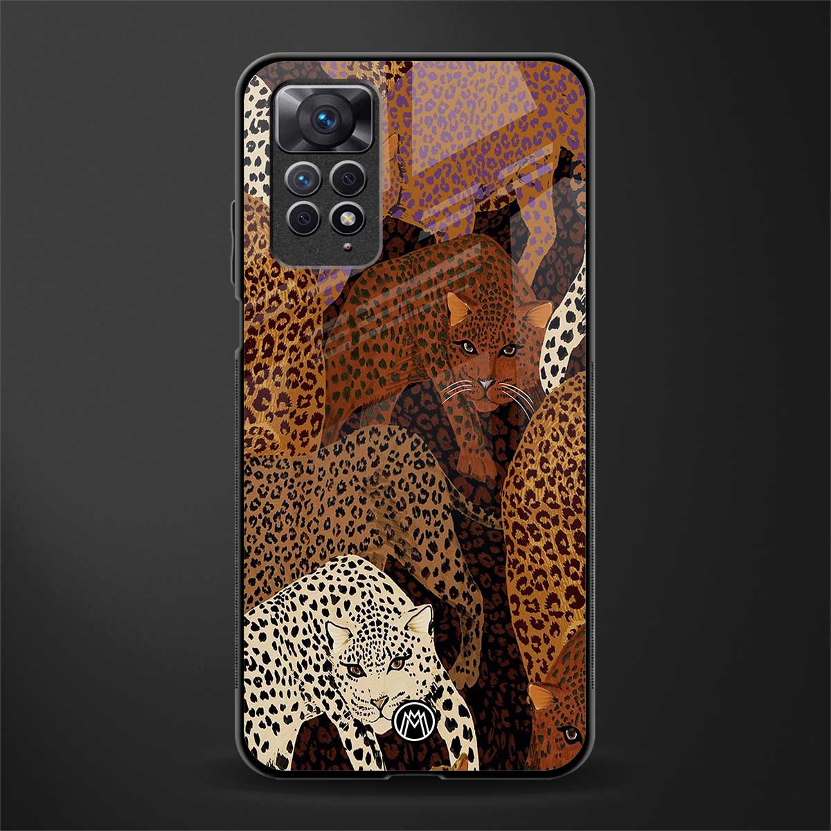 brown beasts glass case for redmi note 11 image