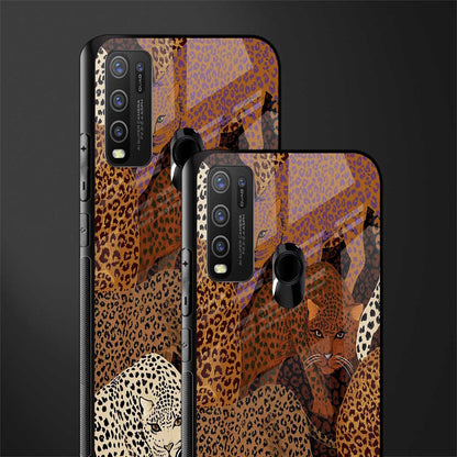 brown beasts glass case for vivo y30 image-2