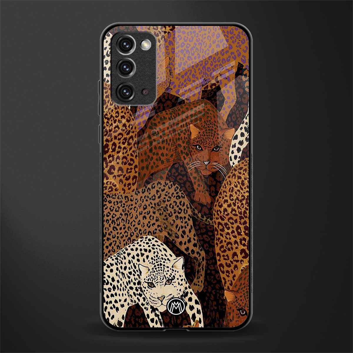 brown beasts glass case for samsung galaxy note 20 image