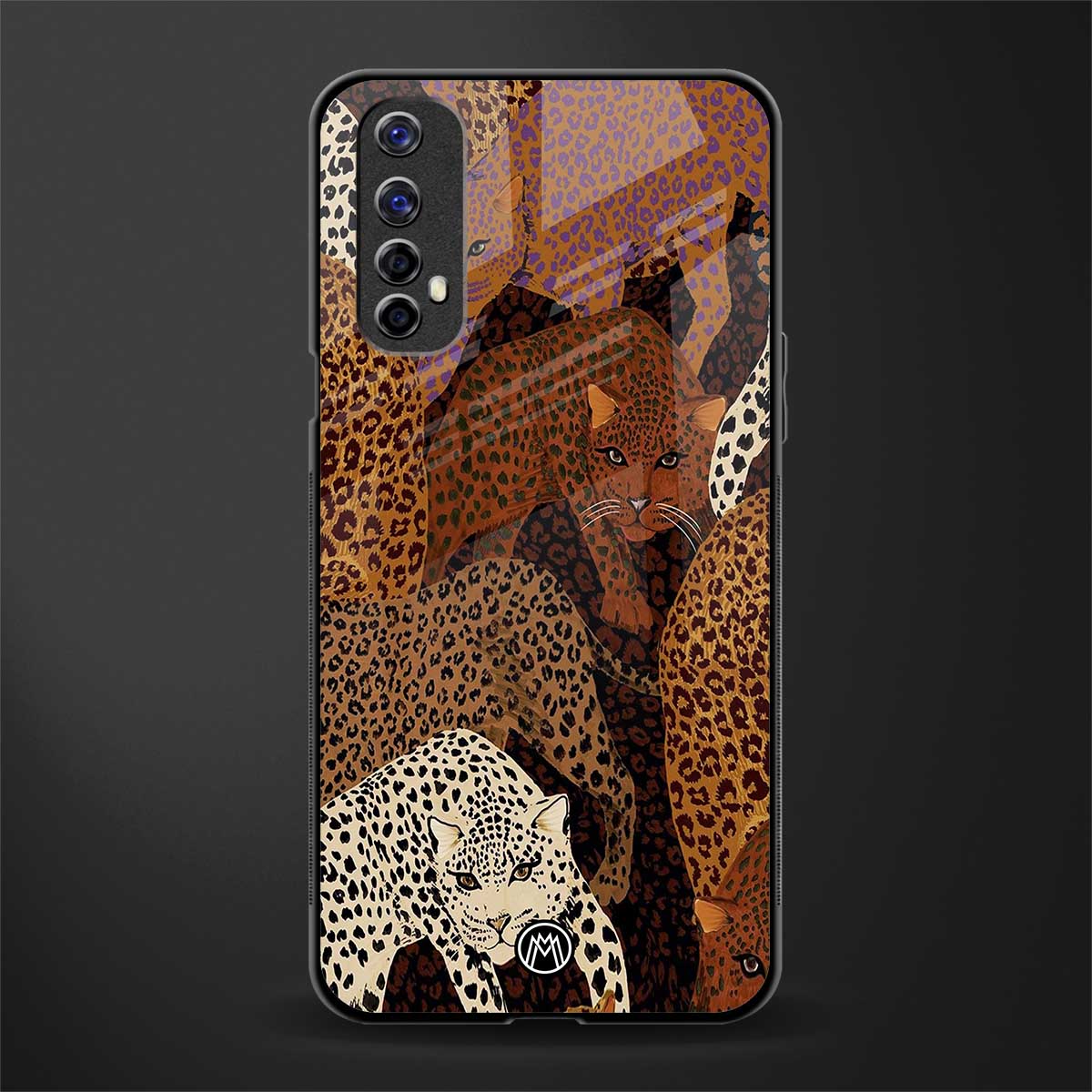brown beasts glass case for realme 7 image