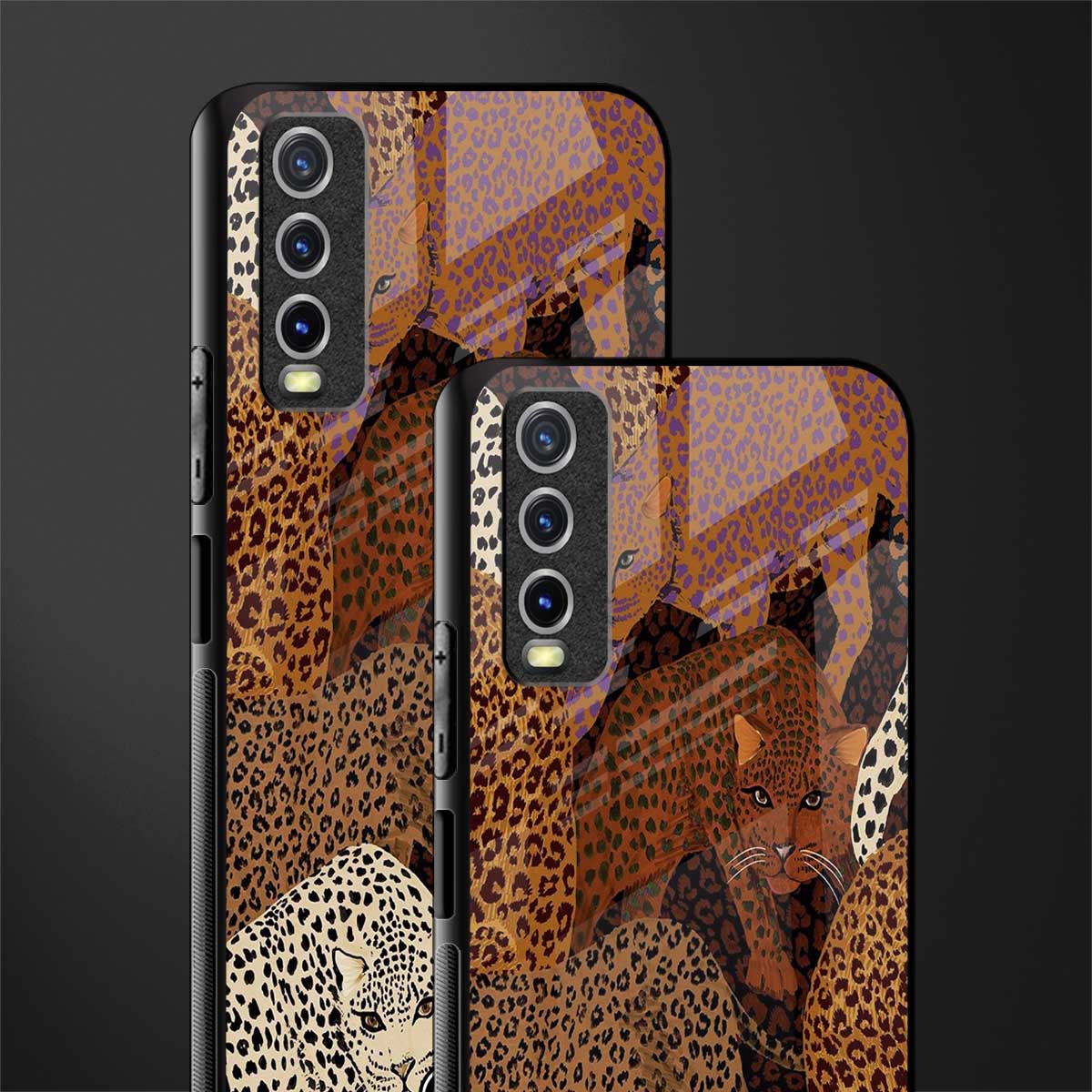 brown beasts glass case for vivo y12s image-2
