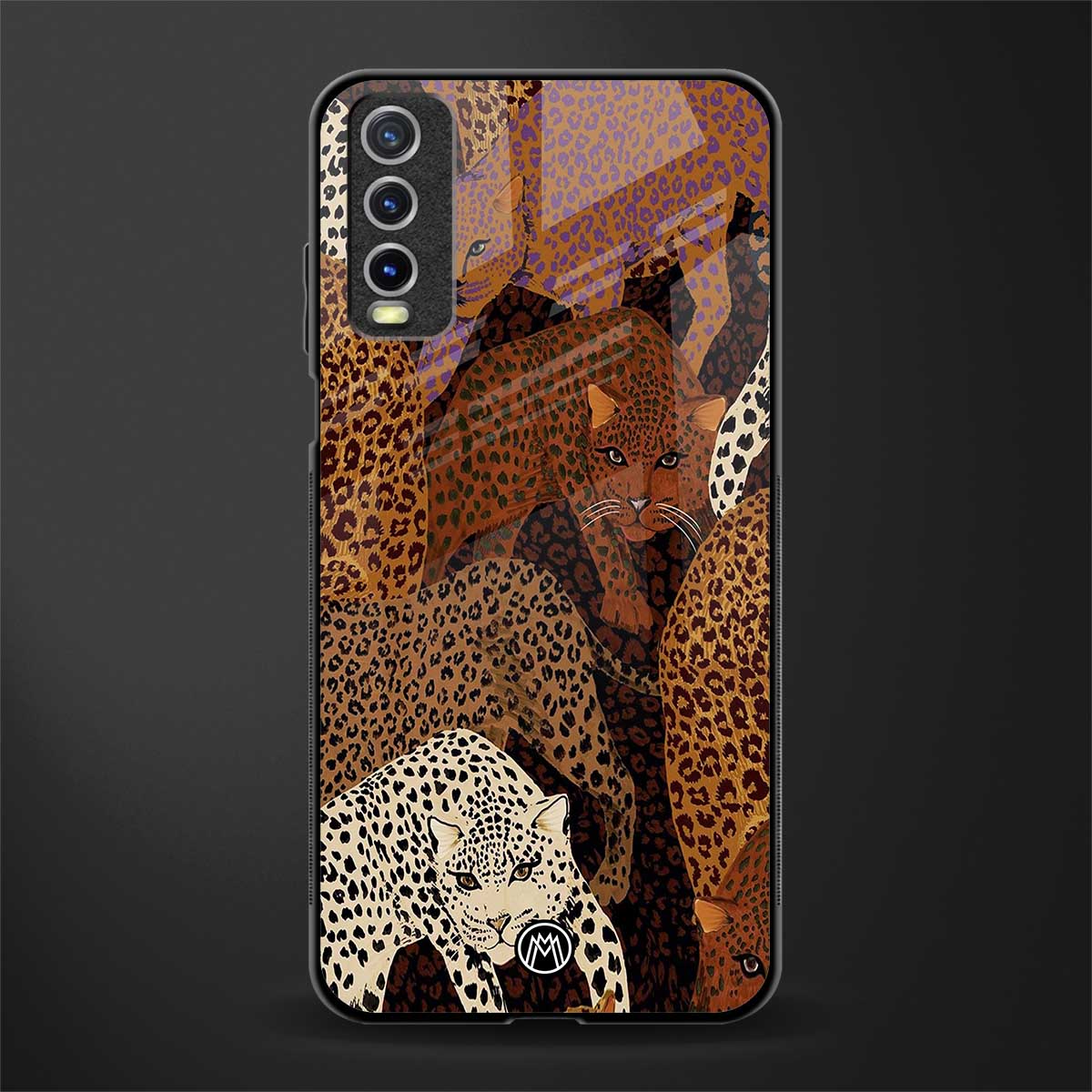 brown beasts glass case for vivo y20 image