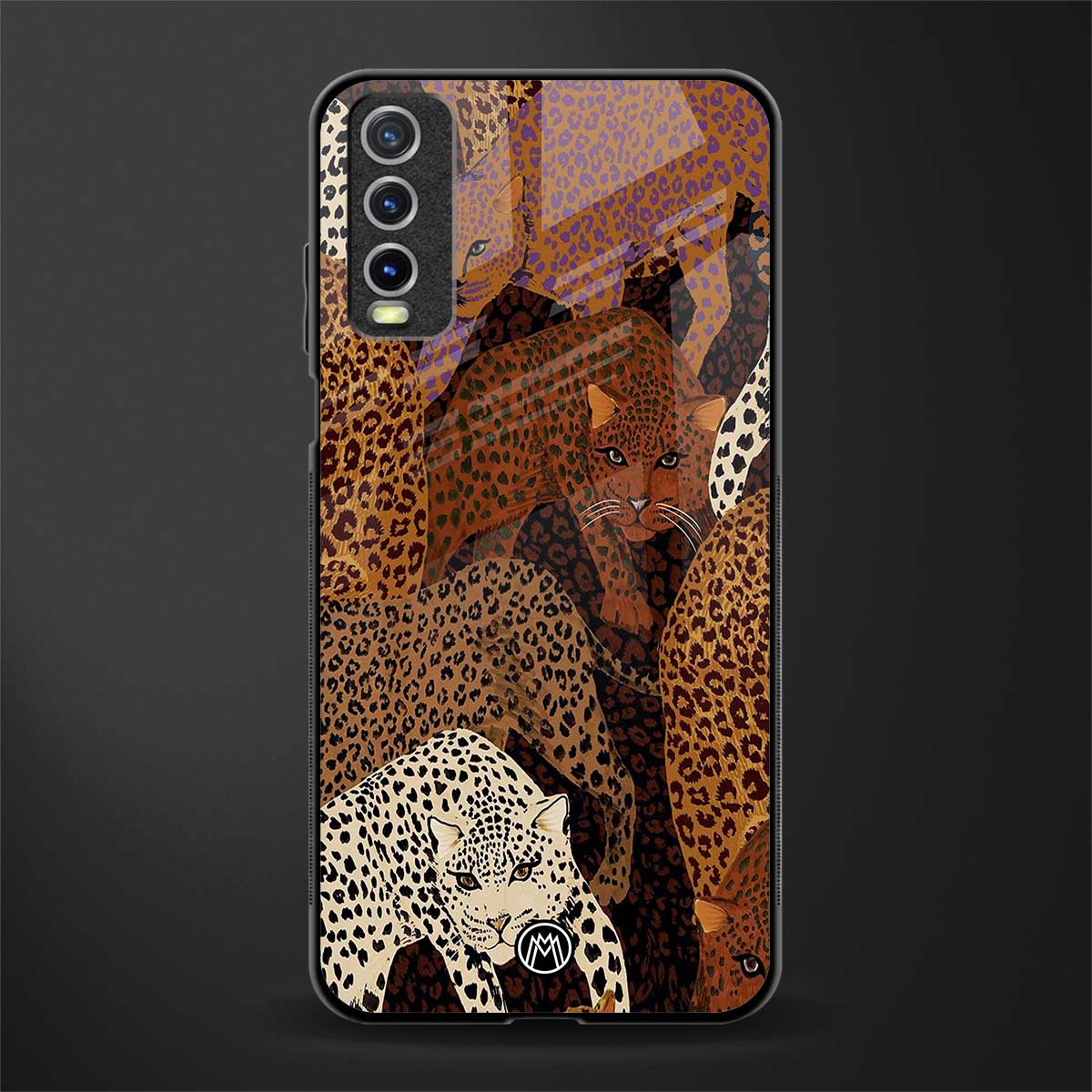 brown beasts glass case for vivo y20i vivo y20t image