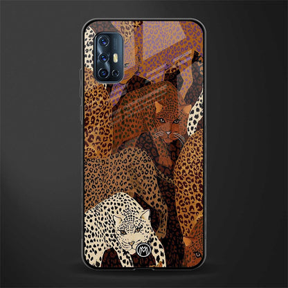 brown beasts glass case for vivo v17 image