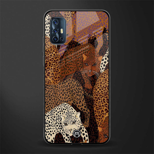 brown beasts glass case for vivo v17 image