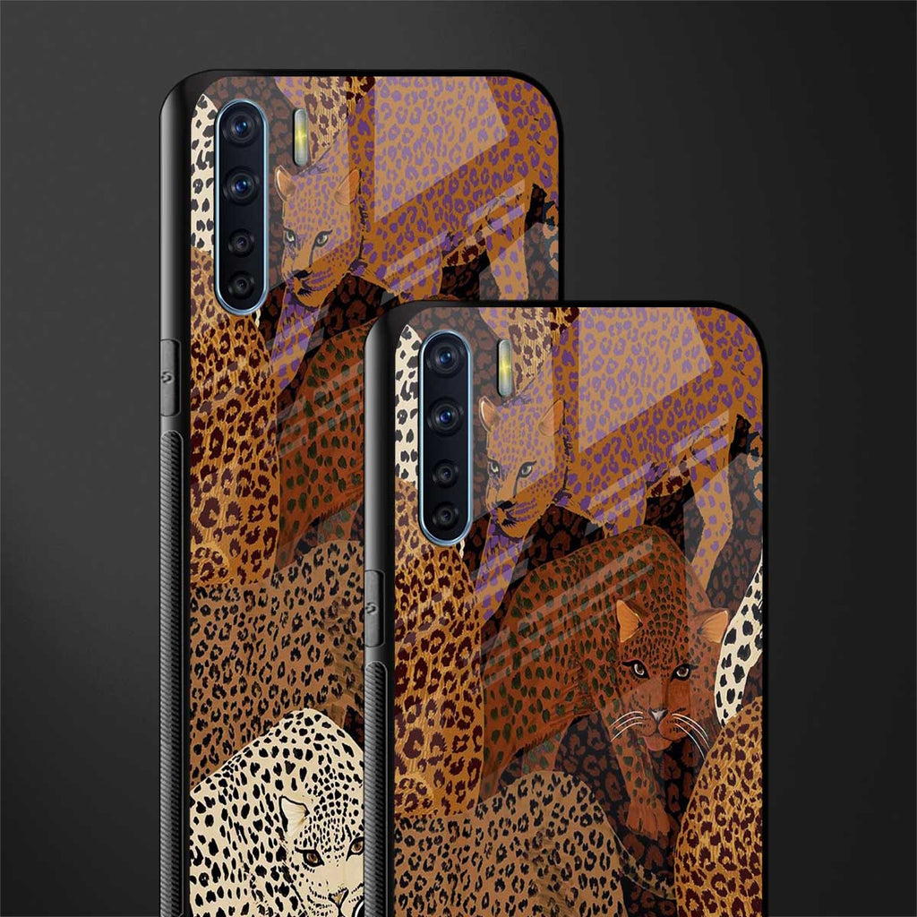 brown beasts glass case for oppo f15 image-2