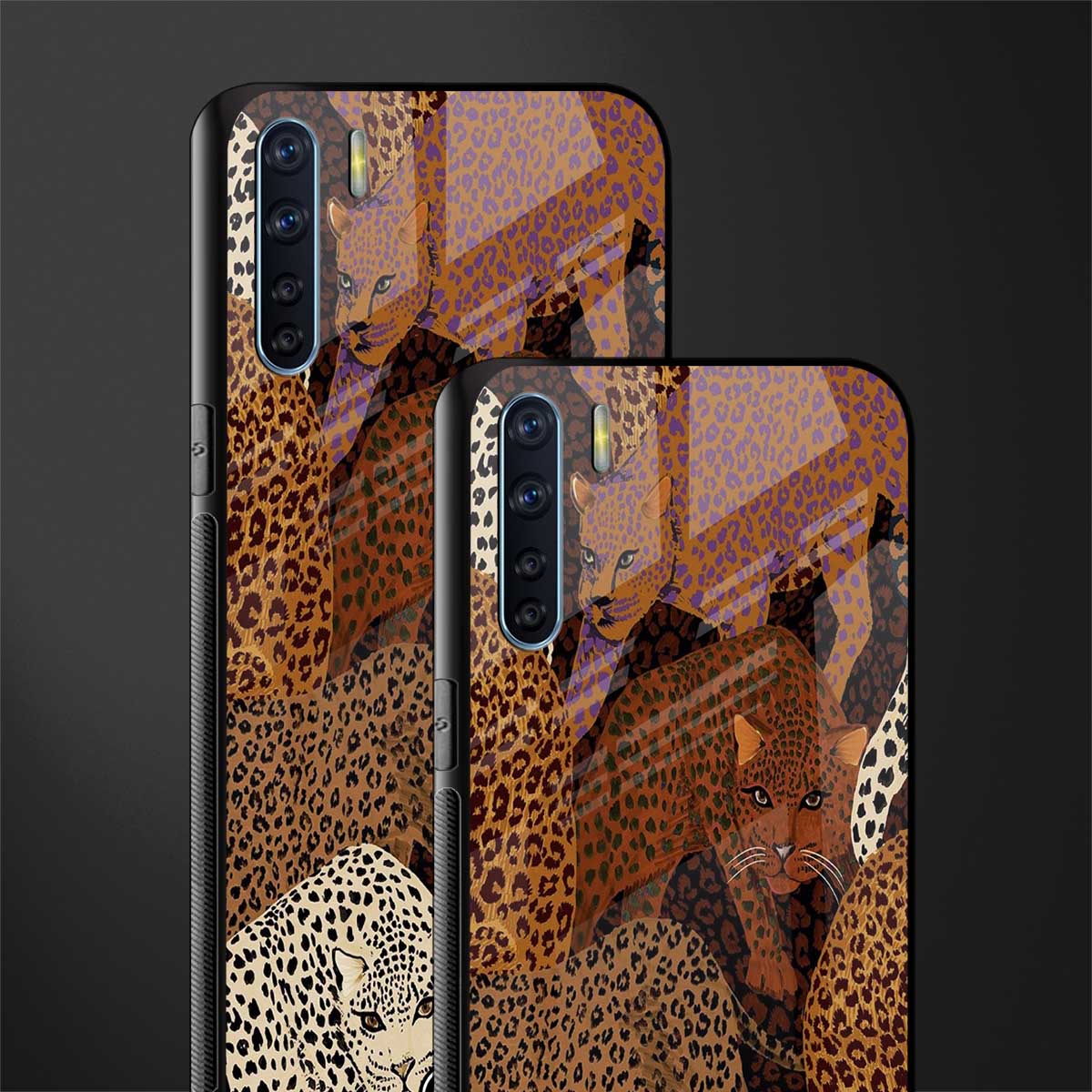 brown beasts glass case for oppo f15 image-2
