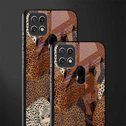 brown beasts glass case for oppo a15s image-2