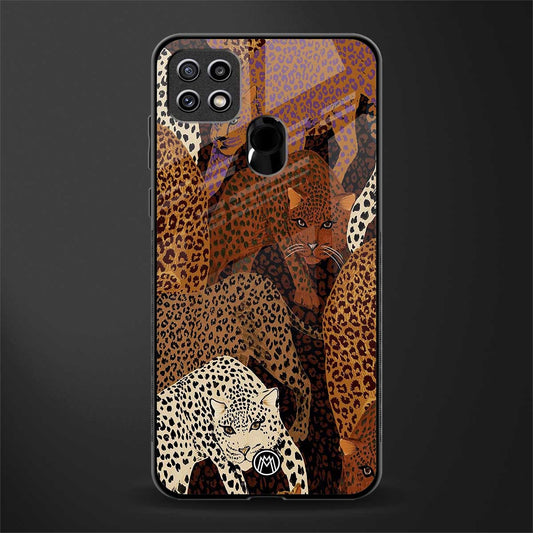 brown beasts glass case for oppo a15 image