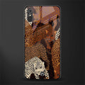 brown beasts glass case for redmi 9i image
