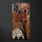 brown beasts glass case for realme 7i image