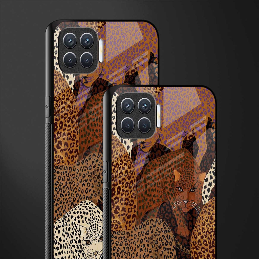 brown beasts glass case for oppo f17 image-2