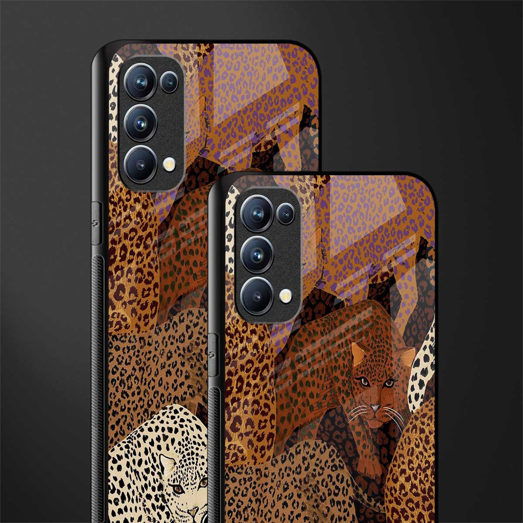 brown beasts glass case for oppo reno 5 pro image-2