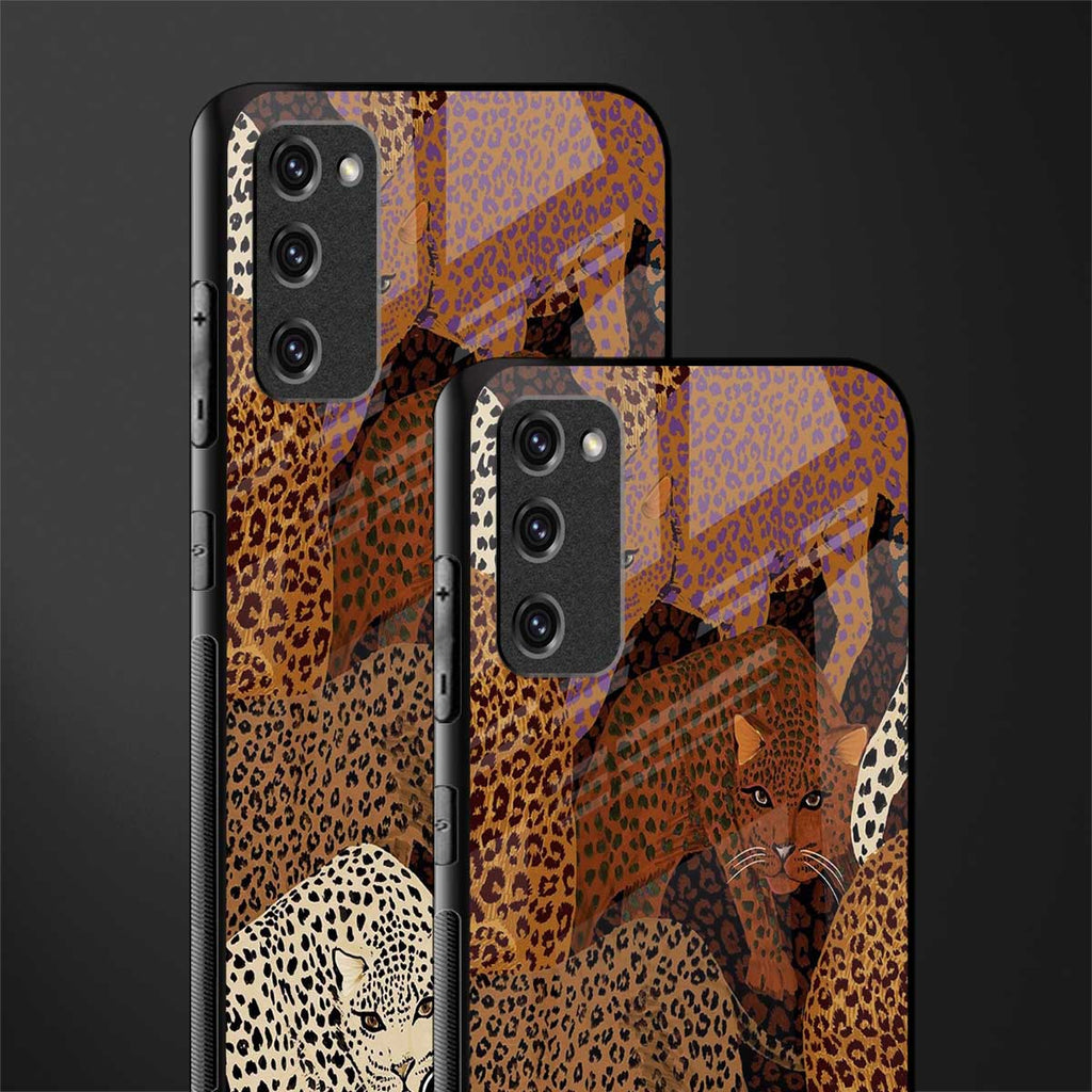 brown beasts glass case for samsung galaxy s20 fe image-2
