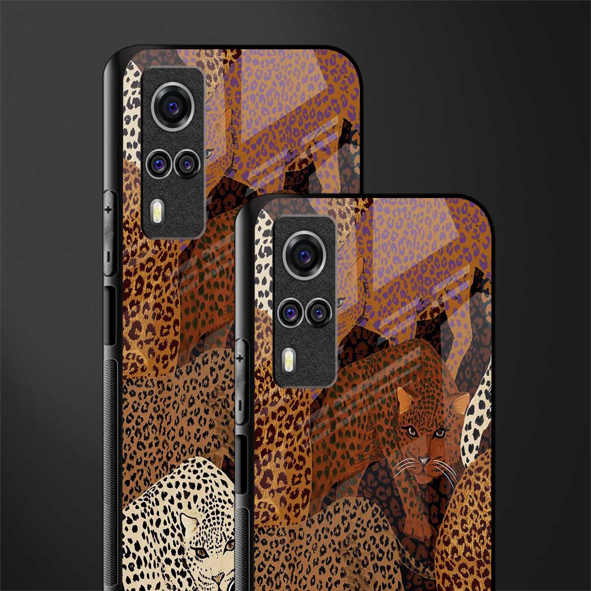 brown beasts glass case for vivo y51a image-2