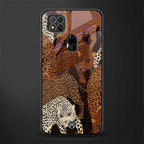 brown beasts glass case for redmi 9c image