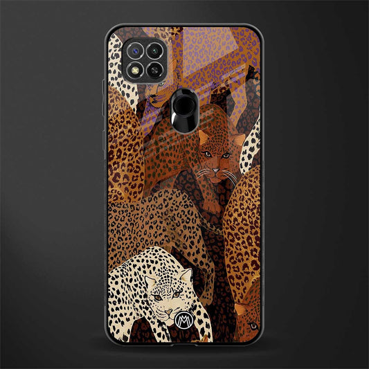 brown beasts glass case for poco c31 image