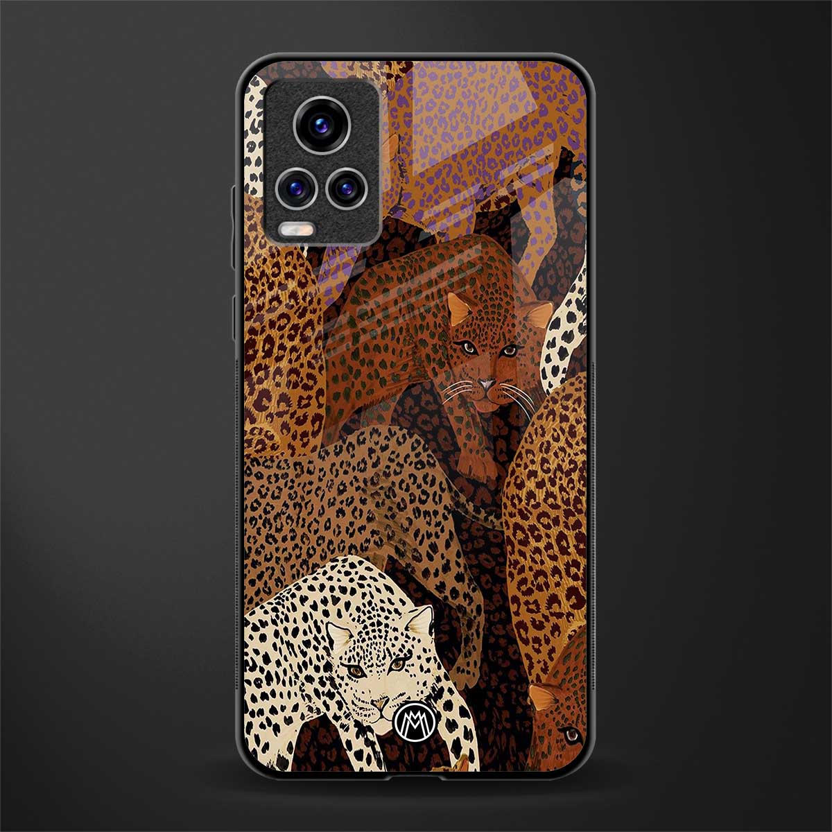 brown beasts glass case for vivo v20 pro image